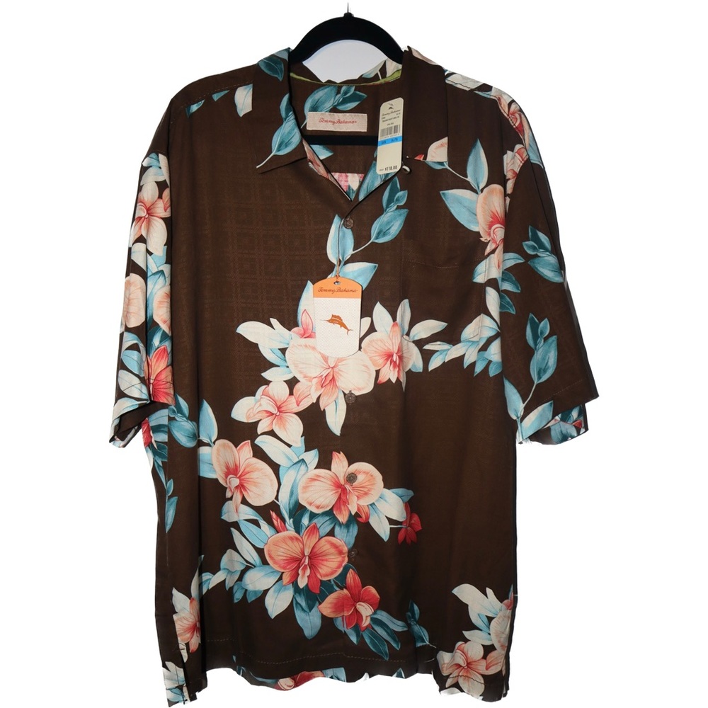 NEW Tommy Bahama® Tropical Hawaiian Camp Shirt — Size XL